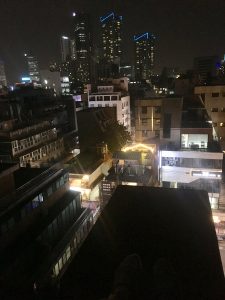 City view of Hongdae