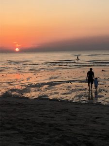 Sunset at Gwakji Beach