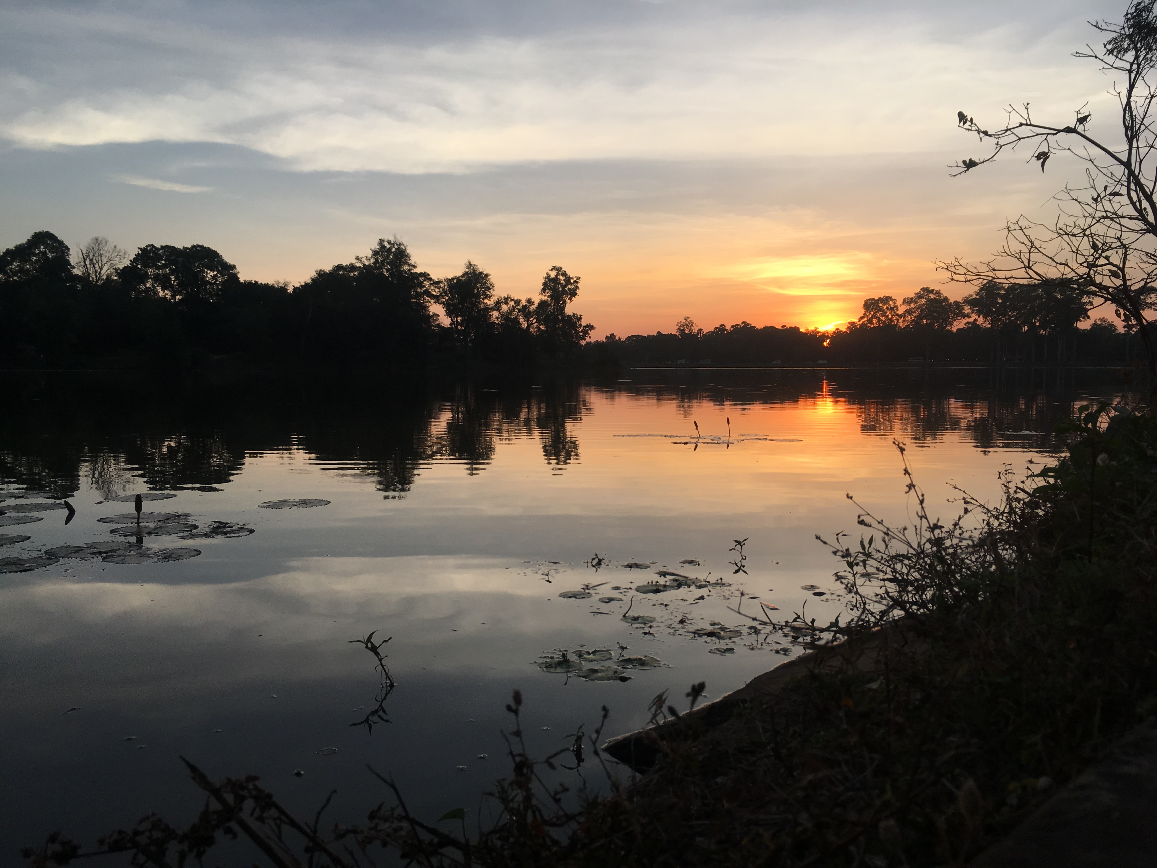 Sunset at Angkor Wat