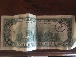 Beware old, ripped US dollars