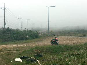 Scooter at Bokor