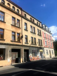 Peter's building in Decin