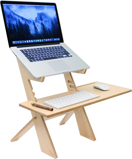 Alto desk stand for laptops