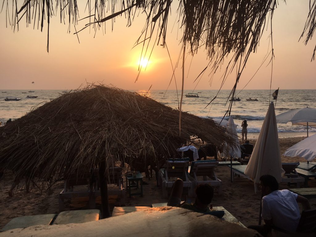 Anjuna Beach view