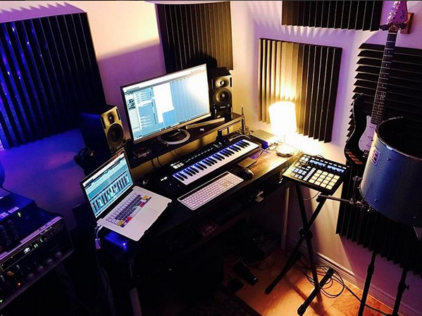 Evren Ozdemir and SOAP's home studio