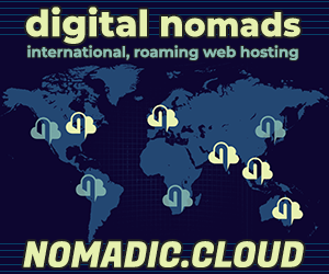 Nomadic.Cloud - Web hosting for Digital Nomads