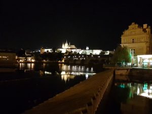 Prague riverside